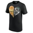 thumbnail image 2 of Men's Black Chelsea Green & Piper Niven Best Tag Team Partners Forever T-Shirt, 2 of 3