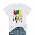 thumbnail image 6 of Raeneomay Oversized T Shirts for Women Fashion Printed Short Sleeved Round Neck Top, 6 of 6