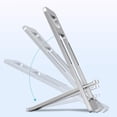 thumbnail image 3 of Foldable Phone Stand Aluminum Alloy Portable Desktop Holder Card Size Thin Compact for iPhone Samsung Tablet, 3 of 6