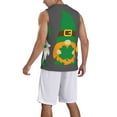 thumbnail image 2 of Sikiie Spring St Patrick’S Day Irish Gnomes Basketball Jersey Reversible Men's Mesh Athletic Sports Shirts Training Practice S-4XLMedium, 2 of 6