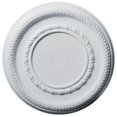 thumbnail image 1 of Ekena Millwork CM12FE 12 5/8-Inch OD x 6-Inch ID x 1 1/8-Inch Federal Roped Small Ceiling Medallion, 1 of 4