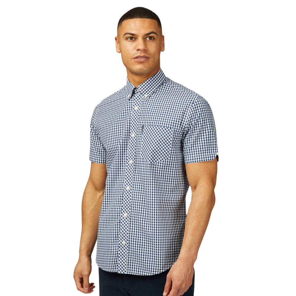Ben Sherman Bens Sherman Short Sleeve Signature Gingham