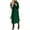 Green, variant on utcoco women's open front wool blend trench long coat with belt