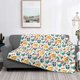 thumbnail image 2 of Fotbe Travel Elements Manta de Franela con Estampado, Manta Ultrasuave para Cama, Sofá, Auto, Hipoalergénica y Antibolitas-60"x50", 2 of 6