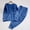 🔥 Blue_New, variant on Women’s Loose Solid Color Winter Pajama Set Thick Velvet Warm Sleepwear Cozy Loungewear Soft Comfortable Fabric Relaxed Fit Ideal for Cold Weather Home or Bedroom