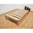 thumbnail image 2 of Base Para Cama Individual Modelo Lisboa Desarmable Madera de Pino Cera Transparente Muebles GM, 2 of 2