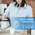 Variable Temperature Electric Kettle, 1200W Electric Tea Kettle, 8 Big