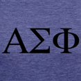 thumbnail image 3 of CafePress - Alpha Sigma Phi Greek Letters Black T Shirt - Womens Tri-blend T-Shirt, 3 of 4