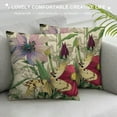 thumbnail image 3 of Nawypu  Throw Pillow Covers Decorative Spring Pillow Covers Flower Butterfly Farmhouse Pillowcases for Sofa Couch Living Room Outdoor, 3 of 5