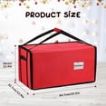 thumbnail image 2 of Caja de almacenamiento para adornos navideños Mrrihand, 8 bandejas, 128 adornos, 2 of 8