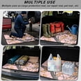 thumbnail image 3 of Binienty Pink Tree Branch Print Universal Car Cargo Liner, 29" x 39" Anti-Skid Rear Trunk Mat, Durable Scratch Resistant Vehicle Interior Accessory Fit for Most Sedan SUV, 3 of 7