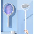 thumbnail image 2 of Rotating Head Rechargeable Fly Swatter Electric Fly Swatter Indoor Indoor Fly, 2 of 8
