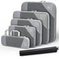 thumbnail image 3 of Amazon New Grid Travel Storage Set Bolsa de almacenamiento portátil comprimible, 3 of 6