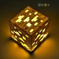 thumbnail image 3 of Minecraft Game Peripheral，Rechargeable Flashlight Night Light Miners Lamp Flashlig Toy Birthday Gift, 3 of 3