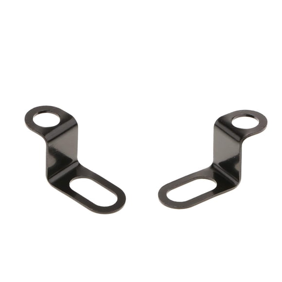 Kesoto 2 Pcs Black Speedometer Sensor Bracket Mounting for Motorcycle