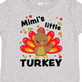 thumbnail image 4 of Inktastic Mimi's Little Turkey Boys or Girls Toddler T-Shirt, 4 of 5