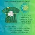 thumbnail image 3 of NYC FACTORY Kids Shamrock Tee Distressed Print, Kelly Green, X-Large, 3 of 3