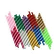thumbnail image 4 of CIMAXIC 100PCS Color Glitter Powder Stick Glitter Glue Sticks Environmentally Friendly Hot Melt Strips Mini Melt Glue Sticks (Random Color),3.94"X0.28"X0.28", 4 of 4