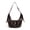 Coffee, variant on Sunyuer Y2K Hobo Shoulder Bag for Women, Clutch Small Purses Handbag Trendy Punk Bags
