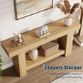 thumbnail image 4 of Ourlova 1 PB Frame Entryway Table160CM Natural Wood, 4 of 5