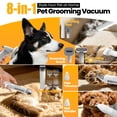 thumbnail image 4 of AIRROBO GP04 Plus Dog Grooming Kit with Vacuum, Pet Clippers Set, Low Noise Grooming Tools, 4 of 9