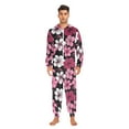 thumbnail image 6 of joogoo Cherry Flower-a2 Unisex Adults Onesies Pajamas Jumpsuits L, 6 of 7