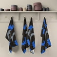 thumbnail image 5 of Minimalist Pattern Bats Decorative Waffle Towel Kitchen Dishcloth 28x18in Multi-Use Tea Towel, 5 of 7
