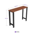 thumbnail image 3 of Recibidor Credenza Multiusos Randu 100x30 Color Mad Oscura 1 Pulgada De Grosor Práctico Y Moderno, 3 of 3