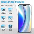 thumbnail image 3 of TEMOGU-(3 Pack) for iPhone 16 Plus Privacy Screen Protector, Anti Spy Tempered Glass, Scratch Resistant, Bubble Free, Case Friendly, Touch Sensitivity, 3 of 4