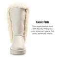 thumbnail image 3 of Journee Collection Womens Cleeo Round Toe Pull On Winter Boots, 3 of 6