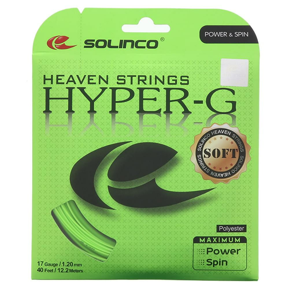Solinco HyperG Soft Tennis String ( 16L Green )