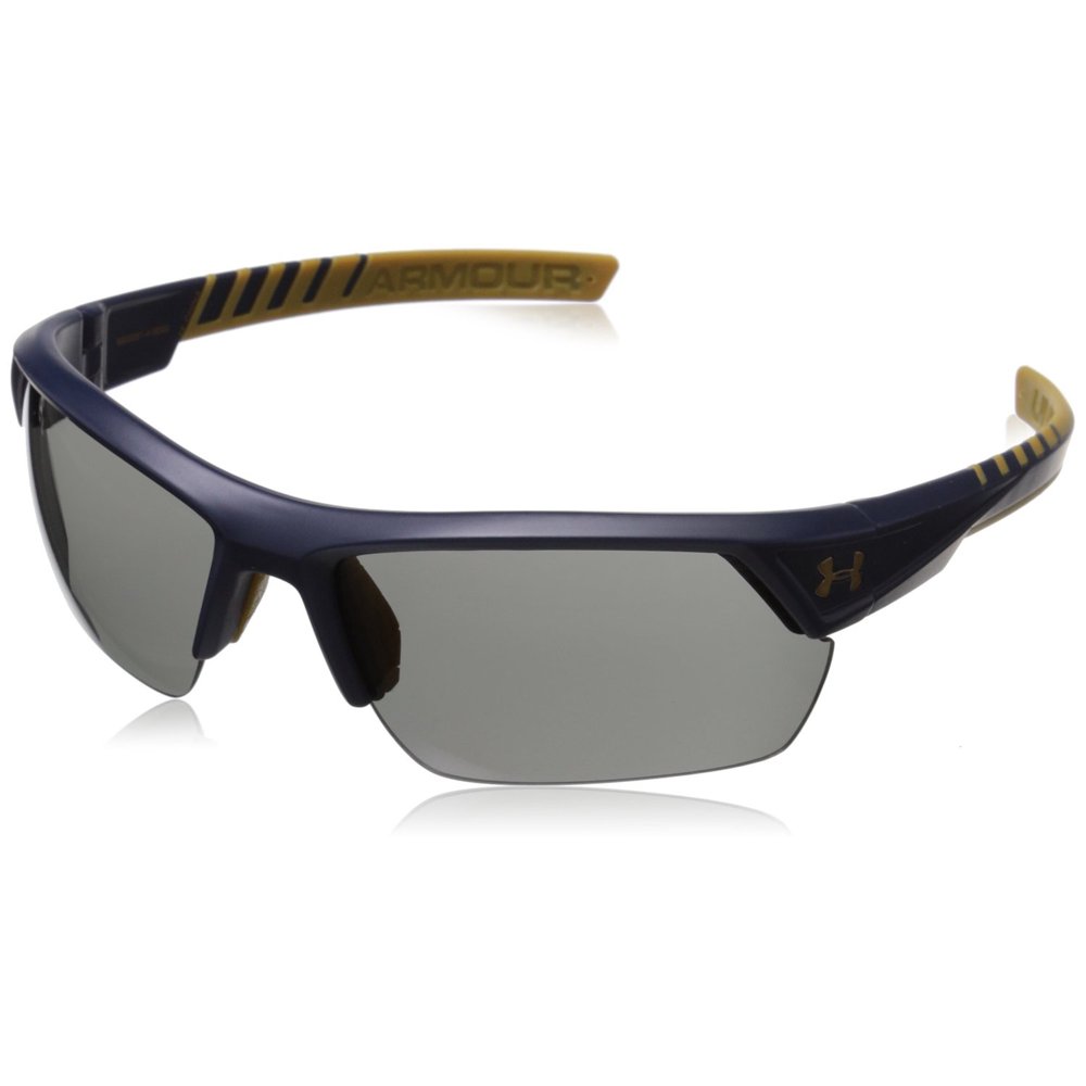 Under Armour Under Armour UA Igniter 2.0 Satin Navy Frame Gray Lens Men's Sunglasses Walmart