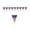 118In, variant on Usa Flag Pennant Banner | Triangle Flag Decorations Usa Party | Stars and Stripes Bunting Garland | 4Th Of July Patriotic Decoration 236In