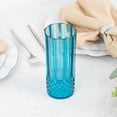 thumbnail image 3 of Balsa Circle 6 Crystal Ocean Blue 14 oz Plastic Reusable Drinking Glasses Party Events Home Tableware Supplies, 3 of 8