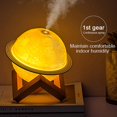 thumbnail image 4 of Humidificador fresco de la niebla de la lámpara de la luna para el dormitorio, humectador ultrasónico de la lámpara y difusor del aceite esencial, 4 of 5