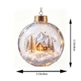 thumbnail image 3 of Christmas Story Ornament Ball,with Warm LED Light-Up for Christmas Tree Decor., 3 of 7