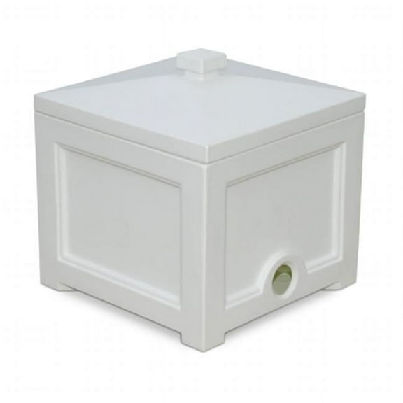 Fairfield Garden Hose Bin White