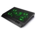 thumbnail image 1 of Enhance Gaming Laptop Cooling Pad Stand with LED Cooler Fans, Adjustable Height  Dual USB Port, 1 of 9