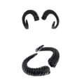 thumbnail image 1 of 2 Unids Artificial Cuernos Accesorios de Vestuario para Bricolaje Gothic Hair Diadema Aro, 1 of 9