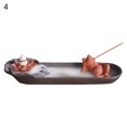 thumbnail image 2 of Decoración hogareña Gwong retro bote forma incienso quemador de cerámica relaje su incendio del censher de su cuerpo para mesa Gwong 21081043, 2 of 6