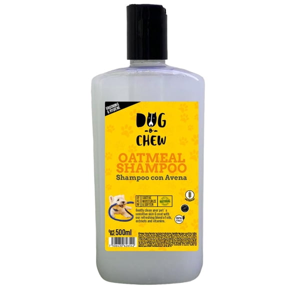 DOG-O-CHEW,  Shampoo para Perro, Shampoo para Perro con Avena, 500 ml