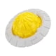 thumbnail image 5 of Pelota para perro, juguete interactivo resistente a las mordeduras, limpieza de dientes para perros, juguete chirriante para interiores y exteriores, amarillo, 5 of 12