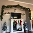 thumbnail image 5 of 9' x 10" Pre-Lit Windsor Pine Artificial Christmas Garland - Clear Lights, 5 of 6