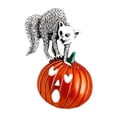 thumbnail image 3 of Esquirla Broche Mignonne Épingle Broche d'Halloween Mignonne pour Sacs à Dos Sacs Citrouille, 3 of 8