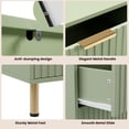 thumbnail image 3 of Fluted 8 Drawer Dressers for Bedroom, 54" Wide Modern Chest of Drawers with Deep Drawers, Large Double Dresser TV Stand, Wooden Dresser Organizer for Living Room, Hallway, Kids Room, 3 of 7