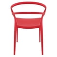 thumbnail image 4 of Compamia Mila Dining Arm Chair in Red, 4 of 9