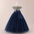 thumbnail image 2 of EnJoCho Flower Girl Dress Applique Tulle Dresses Wedding Guest Communio𝗇 Birthday Par𝗍y Pageant Baptism Princess Gown Teenage Wedding Dress Fl𝗈wy, 2 of 9
