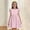 Pink, variant on Girl Dresses Cute Birthday Girl Dress Kids Flower Girl Dresses 8-10 Years