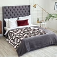 thumbnail image 5 of XMXT Throw Blankets, Cheetah Pattern Bed Blanket for Bedroom Sofa, 50 x 70 inches Brown, 5 of 9