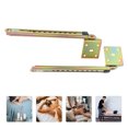 thumbnail image 4 of FRCOLOR 2 Pcs Tige d'Angle en Acier pour Canapé de Massage Appui-Tête Support de Charnière Réglable Matériel de Lit pour Mécanisme de Levage, 4 of 8